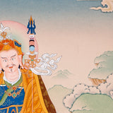 sacred himalayan guru rinpoche thangka painting