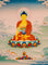 sacred himalayan shakyamuni buddha painting