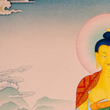 sacred himalayan shakyamuni buddha painting