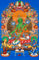 Sacred Green Tara thangka symbolizing compassion and protection