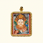 White Tara ghau thangka spiritual artwork Nepal