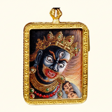 Mahakala protector deity thangka traditional Himalayan art