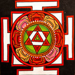 Spiritual Yantra Wall Art for Peace and Protection