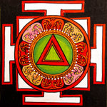 Spiritual Yantra Wall Art for Peace and Protection