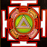 Spiritual Yantra Wall Art for Peace and Protection