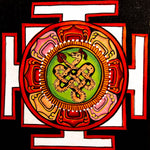 Spiritual Yantra Wall Art for Peace and Protection