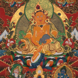 Handpainted Zambala Thangka