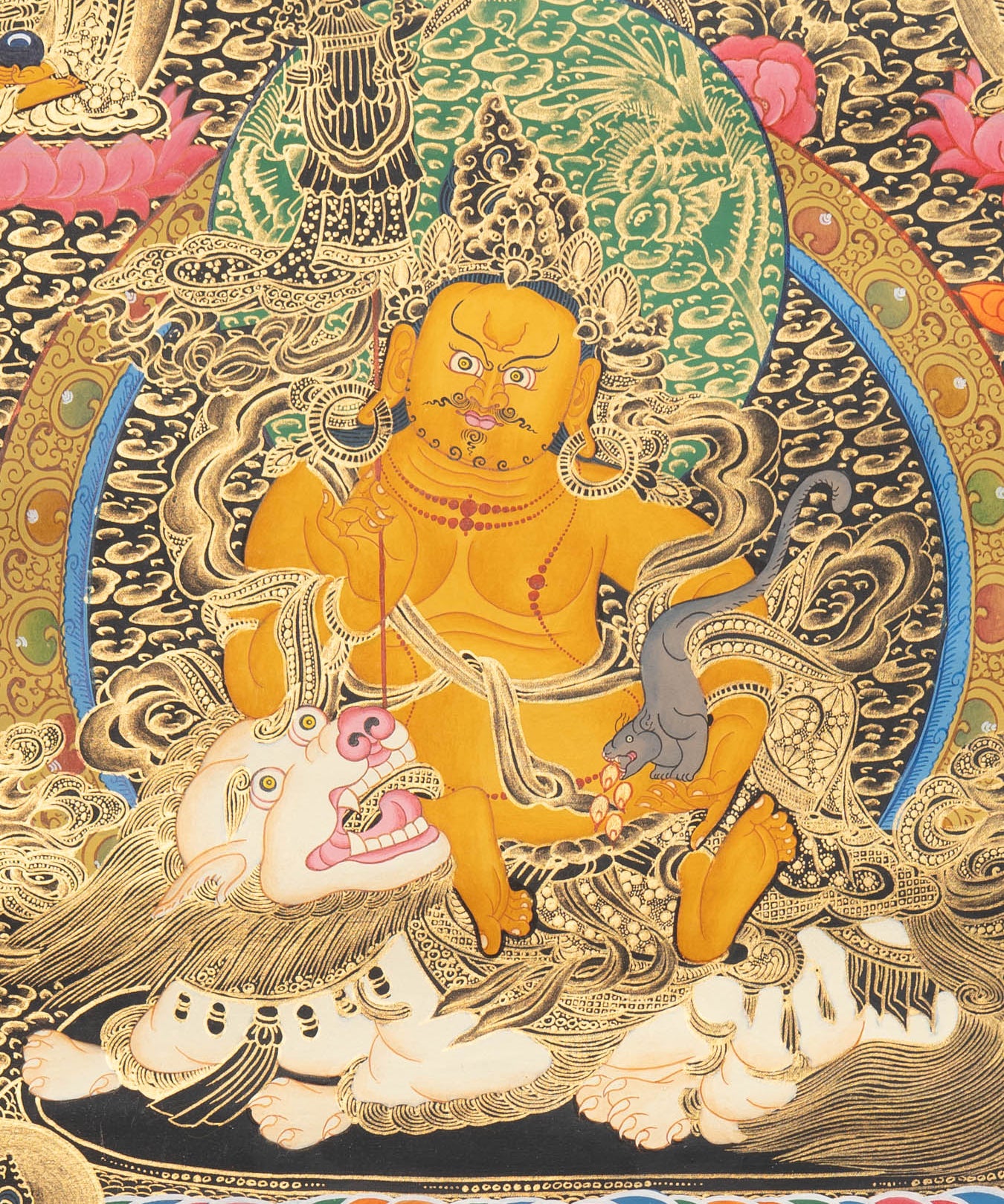 Zambala Thangka - Handpainted Art