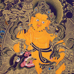 Zambala Thangka Painting - Tibetan Painting