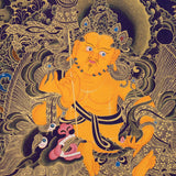 Zambala Thangka Painting - Tibetan Painting