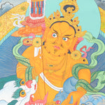 Hand Painted Zambala Thangka Painting