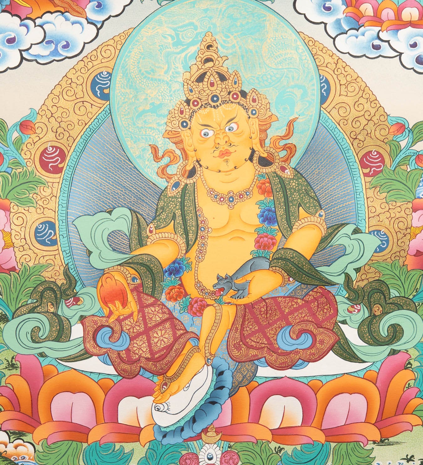 Zambala Thangka - Tibetan Painting