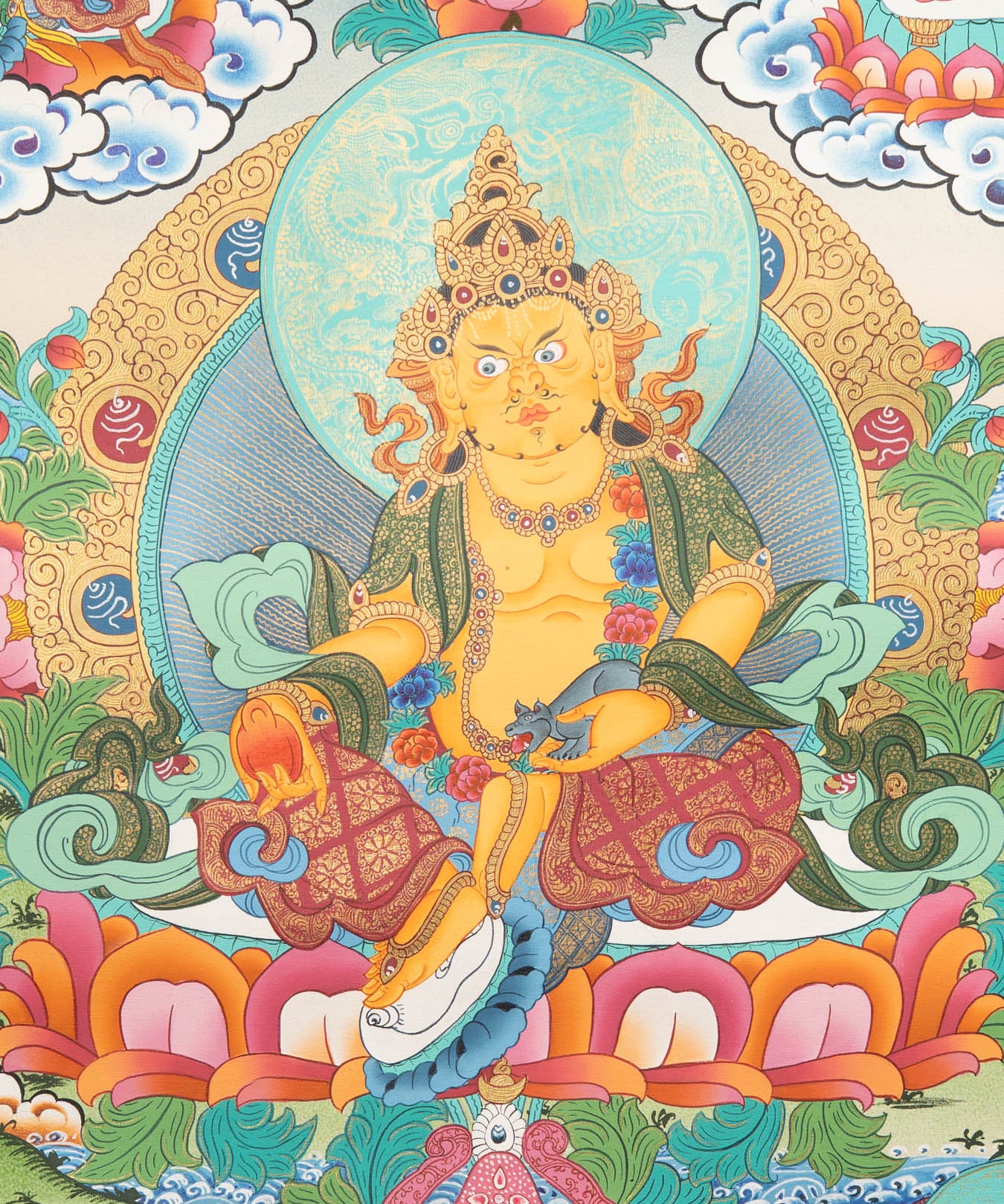 Zambala Thangka - Tibetan Painting