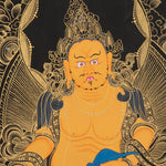 Handpainted Zambala Thangka - Tibetan Art