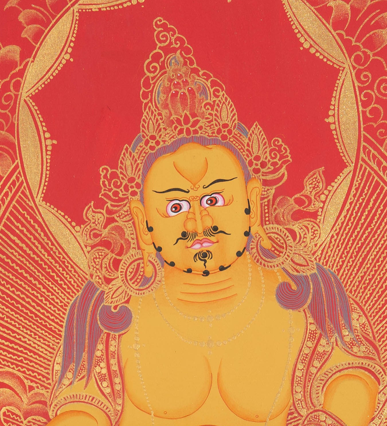 Zambala Thangka Painting - Tibetan Painting