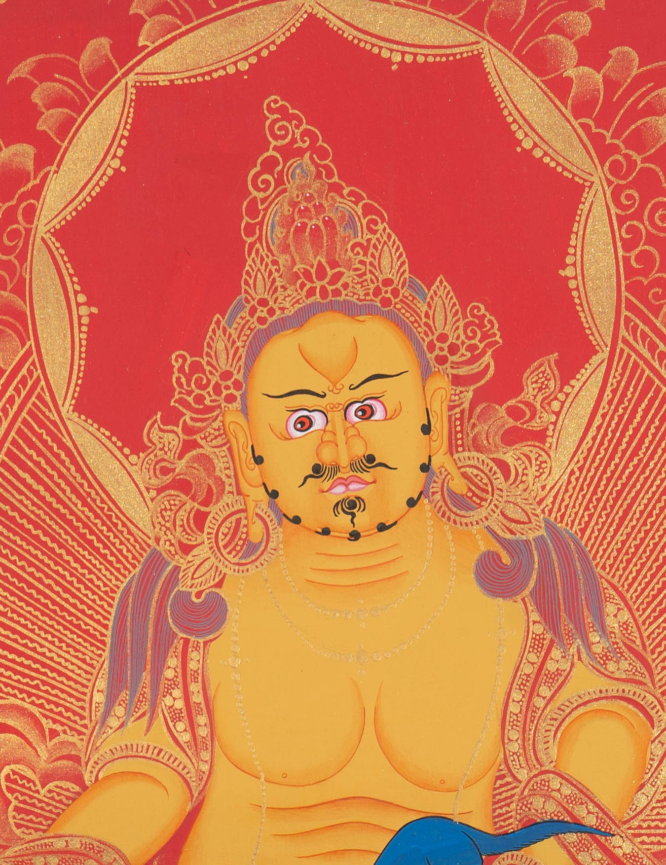 Zambala Thangka Painting - Tibetan Painting
