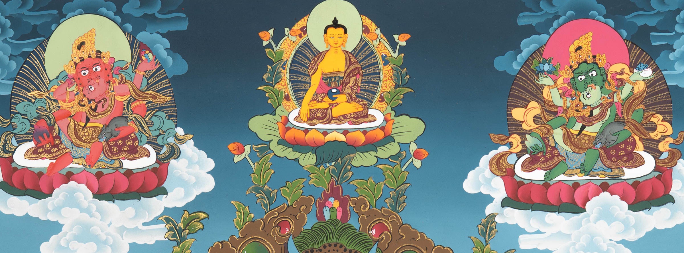 Zambala Thangka Painting