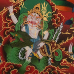 Zambala Thangka - Handpainted Art