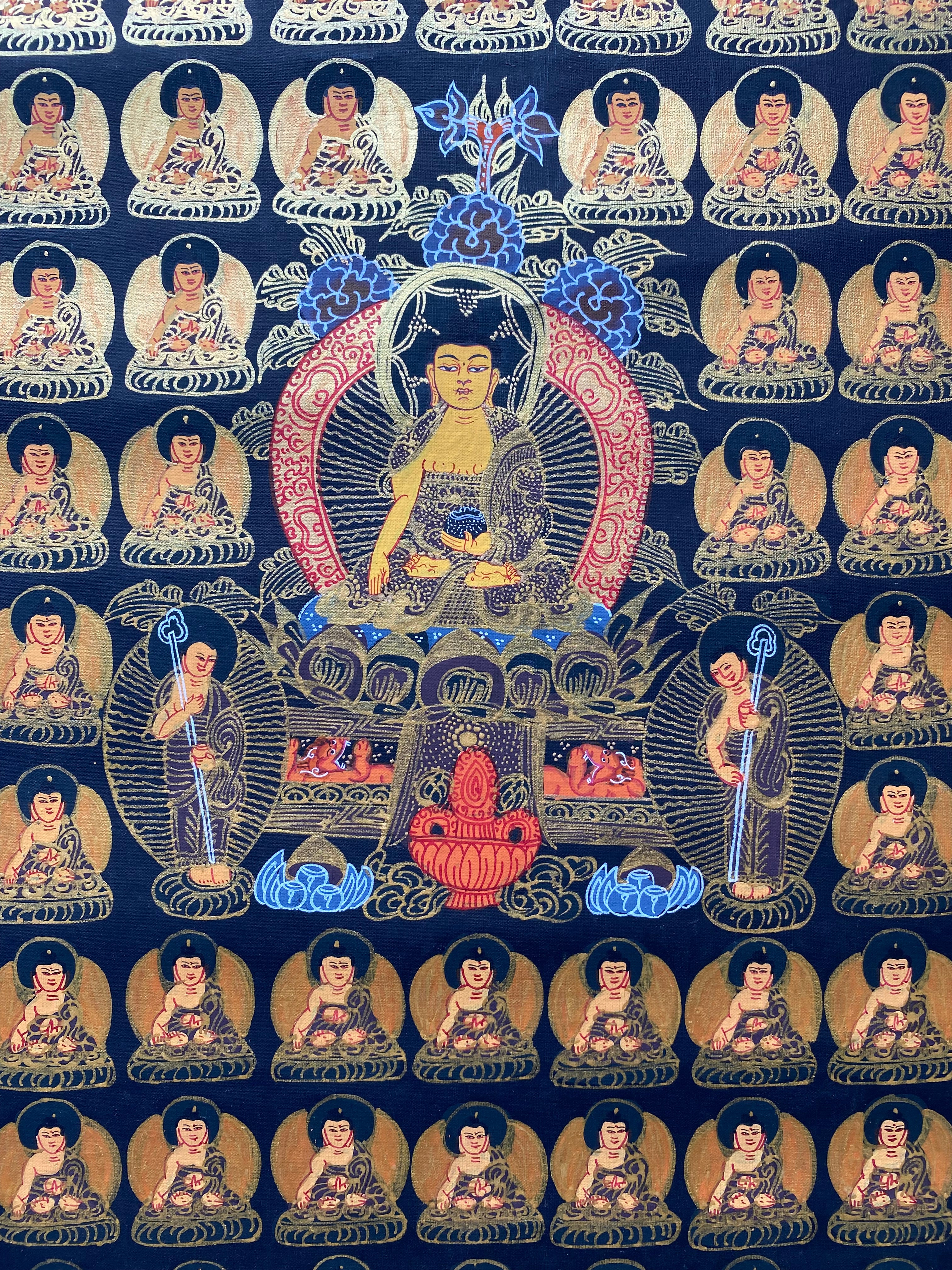 65 Buddha Thangka Painting