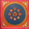  Mantra Mandala Thangka with 8 Auspicious Symbol.