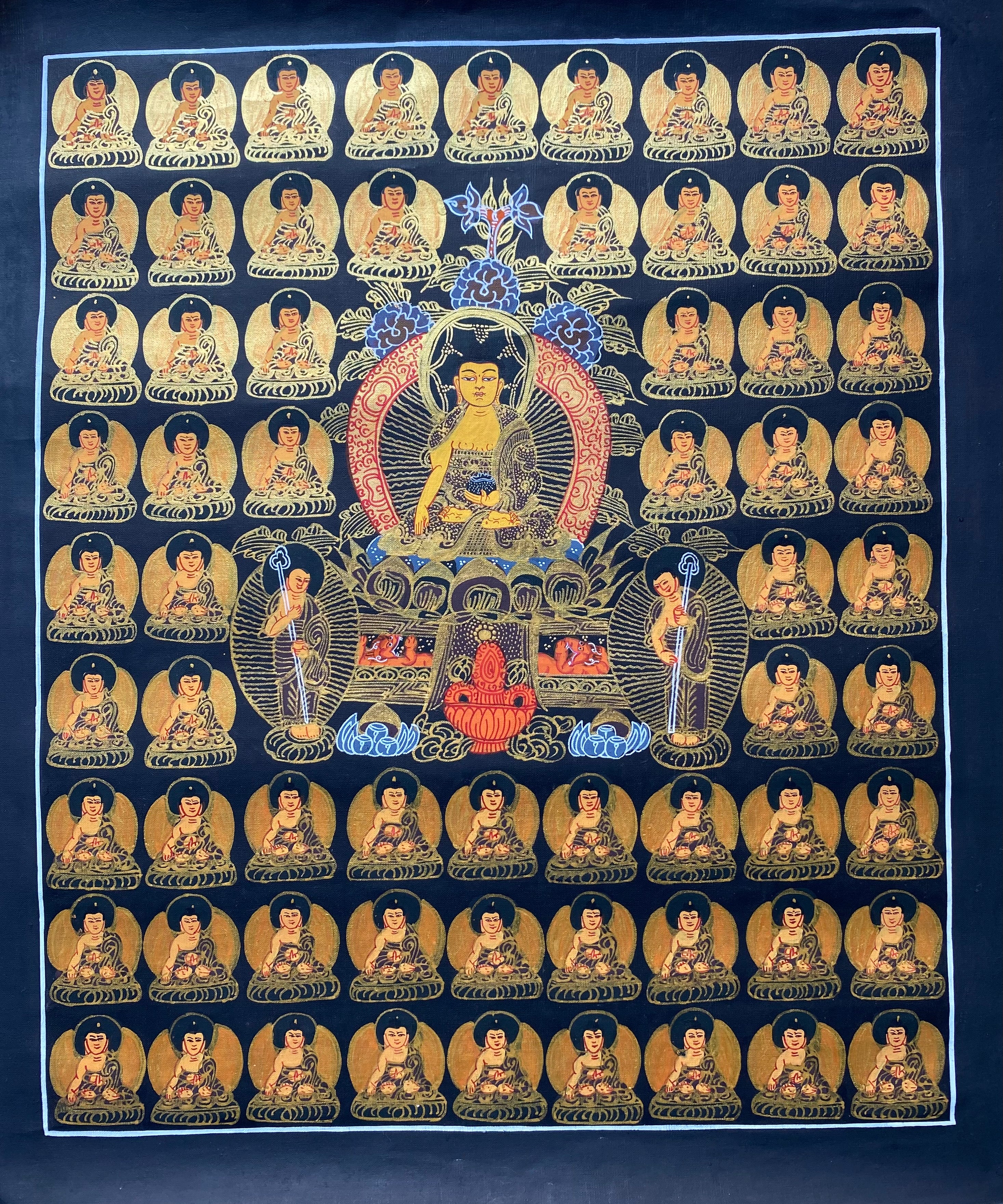 65 Buddha Thangka Painting
