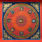 Mantra Mandala Thangka Painting with 8 Auspicious Symbol for wall decor.