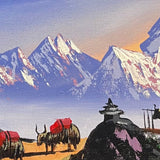 Ama Dablam & Everest Oil Painting