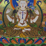 Chengresi Thangka Painting