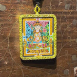 Traditional Fushen Fusa Ghau Thangka painting with Tibetan Buddhist protective deity