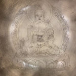 Carved Medicine Buddha Singing Bowl