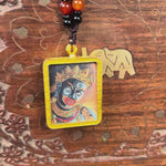 Mahakala protector deity thangka traditional Himalayan art