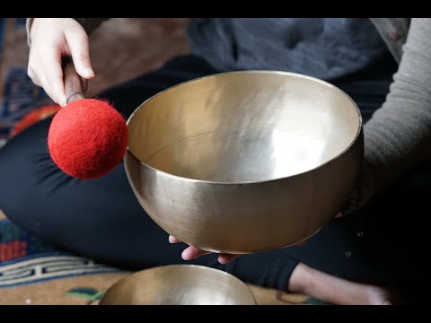 Handmade singing bowl for healers