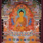 Shakyamuni Thangka - Tibetan Painting  