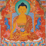 Shakyamuni Thangka - Tibetan Painting  