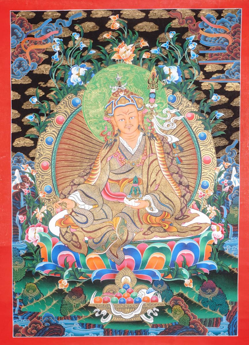 Guru Rinpoche Thangka - Tibetan Painting