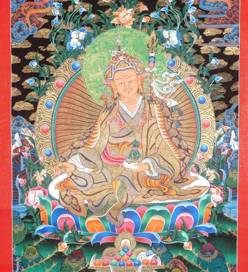 Guru Rinpoche Thangka - Tibetan Painting