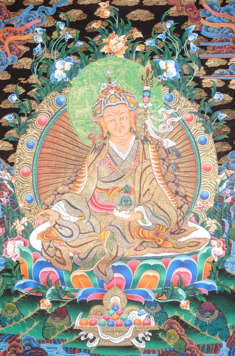 Guru Rinpoche Thangka - Tibetan Painting