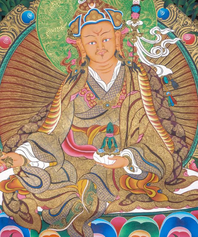 Guru Rinpoche Thangka - Tibetan Painting