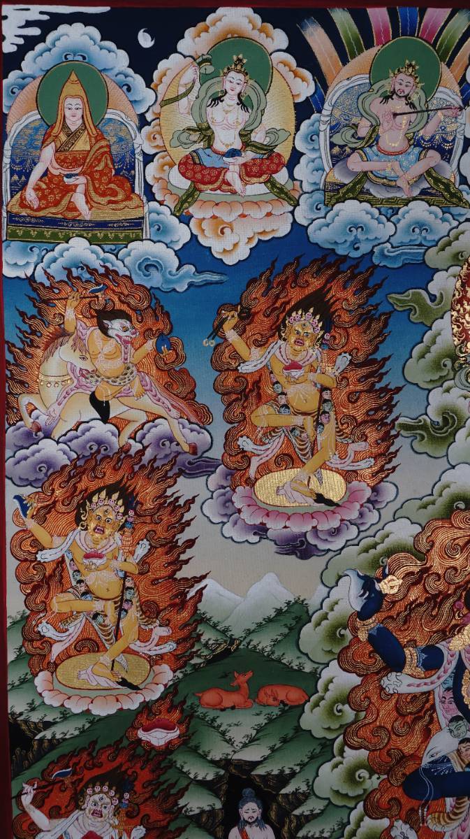 Dorje Phagmo (Vajravārāhī) - Wrathful Thangka 