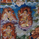 Dorje Phagmo (Vajravārāhī) - Wrathful Thangka 