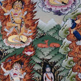 Dorje Phagmo (Vajravārāhī) - Wrathful Thangka 
