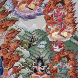 Dorje Phagmo (Vajravārāhī) - Wrathful Thangka 