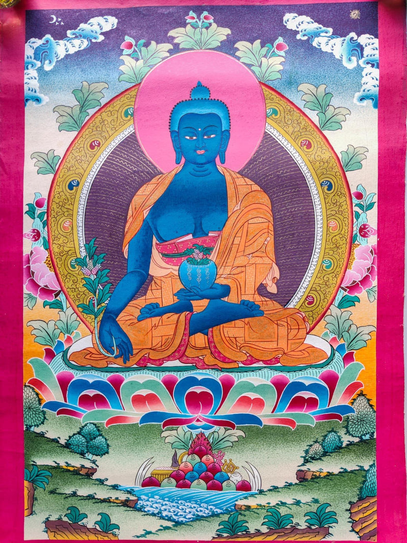 Blue Healing Medicine Buddha