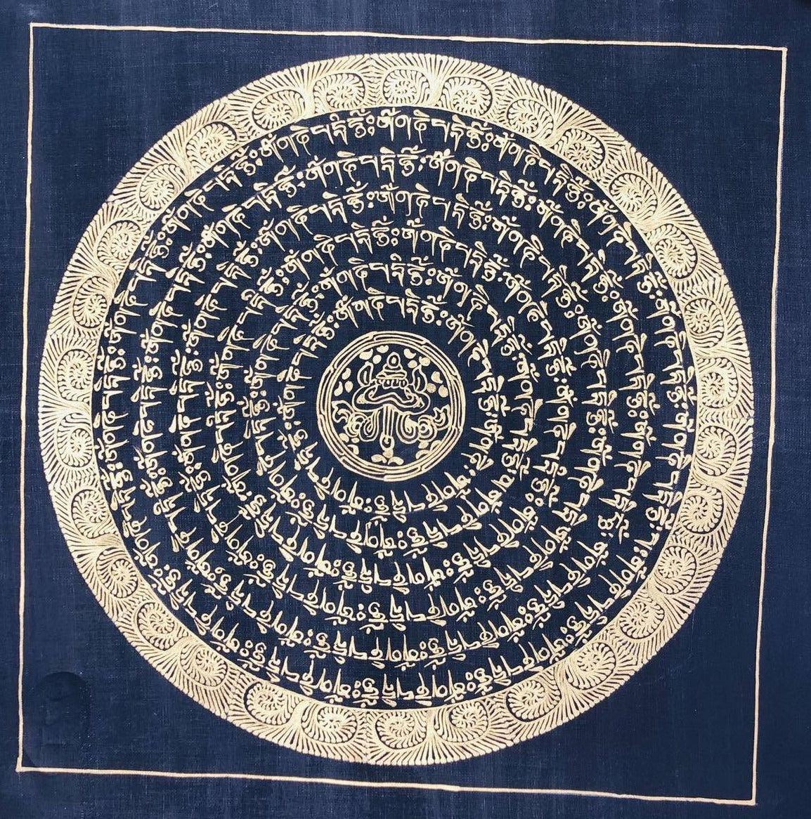 Om Mandala Thangka