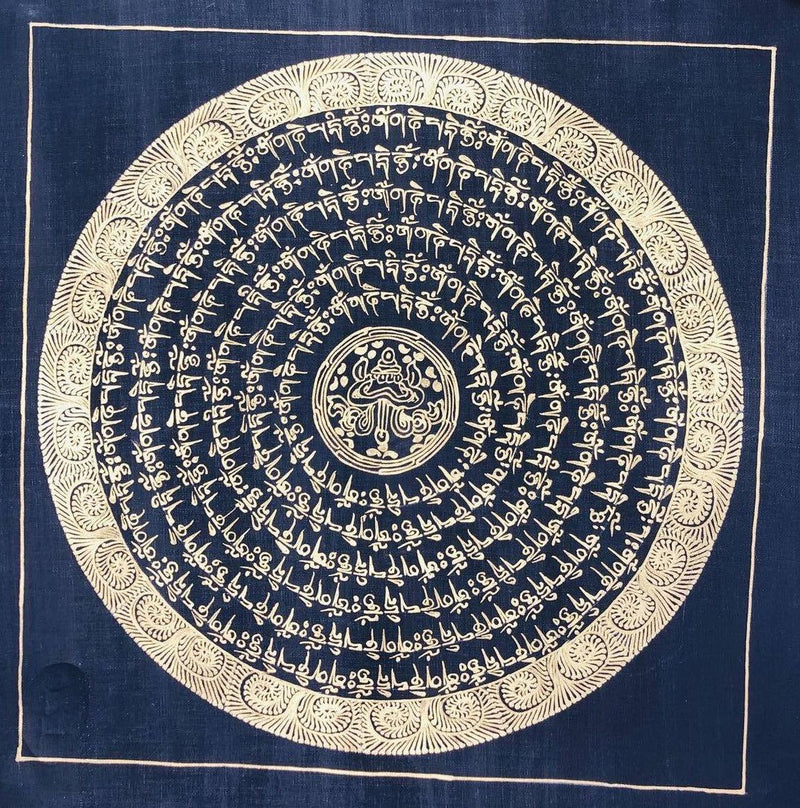 Om Mandala Thangka