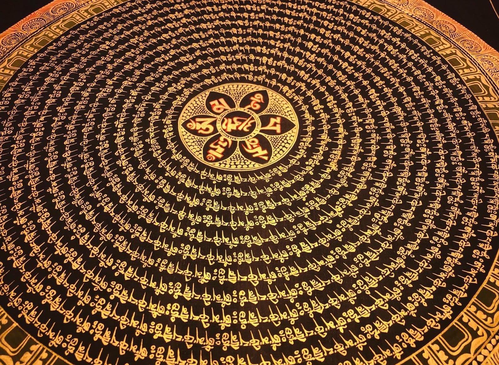 OM Mandala Tibetan Thangka Art