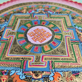 Authentic Hand Painted Mandala for Spirituality