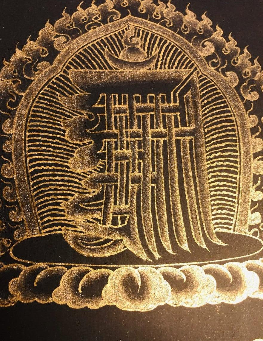 Tibetan Calendar Thangka painting