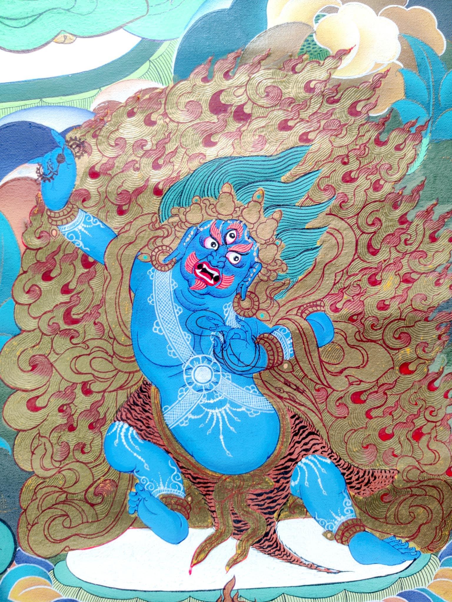High Quality Master Pieces Thangka of Chenrezig Painting