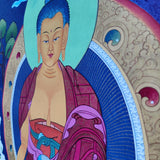 Awakened Buddha Shakyamuni Thangka Art